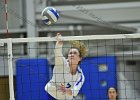 Wheaton Women's Volleyball  Wheaton Women's Volleyball vs Endicott College. - Photo by Keith Nordstrom : Wheaton, Volleyball, VB