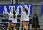 Wheaton Women's Volleyball  Wheaton Women's Volleyball vs Endicott College. - Photo by Keith Nordstrom : Wheaton, Volleyball, VB