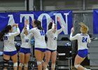 Wheaton Women's Volleyball  Wheaton Women's Volleyball vs Endicott College. - Photo by Keith Nordstrom : Wheaton, Volleyball, VB