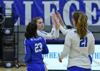 Wheaton Women's Volleyball  Wheaton Women's Volleyball vs Endicott College. - Photo by Keith Nordstrom : Wheaton, Volleyball, VB