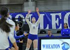Wheaton Women's Volleyball  Wheaton Women's Volleyball vs Endicott College. - Photo by Keith Nordstrom : Wheaton, Volleyball, VB