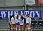 Wheaton Women's Volleyball  Wheaton Women's Volleyball vs Endicott College. - Photo by Keith Nordstrom : Wheaton, Volleyball, VB