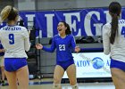 Wheaton Women's Volleyball  Wheaton Women's Volleyball vs Endicott College. - Photo by Keith Nordstrom : Wheaton, Volleyball, VB