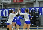Wheaton Women's Volleyball  Wheaton Women's Volleyball vs Endicott College. - Photo by Keith Nordstrom : Wheaton, Volleyball, VB
