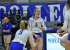 Wheaton Women's Volleyball  Wheaton Women's Volleyball vs Endicott College. - Photo by Keith Nordstrom : Wheaton, Volleyball, VB