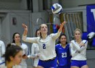 Wheaton Women's Volleyball  Wheaton Women's Volleyball vs Endicott College. - Photo by Keith Nordstrom : Wheaton, Volleyball, VB