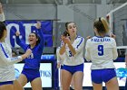 Wheaton Women's Volleyball  Wheaton Women's Volleyball vs Endicott College. - Photo by Keith Nordstrom : Wheaton, Volleyball, VB