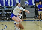 Wheaton Women's Volleyball  Wheaton Women's Volleyball vs Endicott College. - Photo by Keith Nordstrom : Wheaton, Volleyball, VB