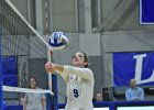 Wheaton Women's Volleyball  Wheaton Women's Volleyball vs Endicott College. - Photo by Keith Nordstrom : Wheaton, Volleyball, VB