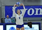 Wheaton Women's Volleyball  Wheaton Women's Volleyball vs Endicott College. - Photo by Keith Nordstrom : Wheaton, Volleyball, VB