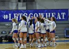 Wheaton Women's Volleyball  Wheaton Women's Volleyball vs Endicott College. - Photo by Keith Nordstrom : Wheaton, Volleyball, VB