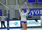 Wheaton Women's Volleyball  Wheaton Women's Volleyball vs Endicott College. - Photo by Keith Nordstrom : Wheaton, Volleyball, VB