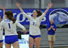 Wheaton Women's Volleyball  Wheaton Women's Volleyball vs Endicott College. - Photo by Keith Nordstrom : Wheaton, Volleyball, VB