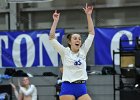 Wheaton Women's Volleyball  Wheaton Women's Volleyball vs Endicott College. - Photo by Keith Nordstrom : Wheaton, Volleyball, VB