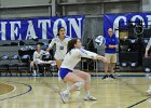 Wheaton Women's Volleyball  Wheaton Women's Volleyball vs Endicott College. - Photo by Keith Nordstrom : Wheaton, Volleyball, VB