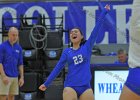 Wheaton Women's Volleyball  Wheaton Women's Volleyball vs Endicott College. - Photo by Keith Nordstrom : Wheaton, Volleyball, VB