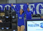 Wheaton Women's Volleyball  Wheaton Women's Volleyball vs Endicott College. - Photo by Keith Nordstrom : Wheaton, Volleyball, VB