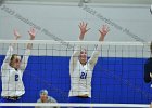 Wheaton Women's Volleyball  Wheaton Women's Volleyball vs Endicott College. - Photo by Keith Nordstrom : Wheaton, Volleyball, VB