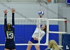Wheaton Women's Volleyball  Wheaton Women's Volleyball vs Endicott College. - Photo by Keith Nordstrom : Wheaton, Volleyball, VB