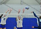 Wheaton Women's Volleyball  Wheaton Women's Volleyball vs Endicott College. - Photo by Keith Nordstrom : Wheaton, Volleyball, VB