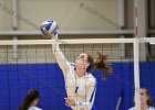 VB vs Springfield  Wheaton Women’s Volleyball vs Springfield College. - Photo by Keith Nordstrom