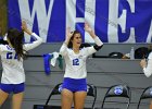 VB vs Springfield  Wheaton Women’s Volleyball vs Springfield College. - Photo by Keith Nordstrom