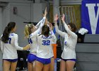 VB vs Springfield  Wheaton Women’s Volleyball vs Springfield College. - Photo by Keith Nordstrom