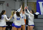 VB vs Springfield  Wheaton Women’s Volleyball vs Springfield College. - Photo by Keith Nordstrom