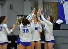 VB vs Springfield  Wheaton Women’s Volleyball vs Springfield College. - Photo by Keith Nordstrom