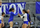 VB vs Springfield  Wheaton Women’s Volleyball vs Springfield College. - Photo by Keith Nordstrom