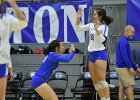 VB vs Springfield  Wheaton Women’s Volleyball vs Springfield College. - Photo by Keith Nordstrom