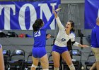 VB vs Springfield  Wheaton Women’s Volleyball vs Springfield College. - Photo by Keith Nordstrom
