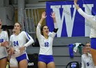 VB vs Springfield  Wheaton Women’s Volleyball vs Springfield College. - Photo by Keith Nordstrom