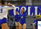 VB vs Springfield  Wheaton Women’s Volleyball vs Springfield College. - Photo by Keith Nordstrom
