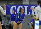 VB vs Springfield  Wheaton Women’s Volleyball vs Springfield College. - Photo by Keith Nordstrom