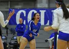 VB vs Springfield  Wheaton Women’s Volleyball vs Springfield College. - Photo by Keith Nordstrom