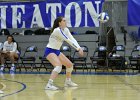 VB vs Springfield  Wheaton Women’s Volleyball vs Springfield College. - Photo by Keith Nordstrom