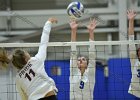 VB vs Springfield  Wheaton Women’s Volleyball vs Springfield College. - Photo by Keith Nordstrom