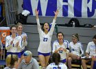 VB vs Springfield  Wheaton Women’s Volleyball vs Springfield College. - Photo by Keith Nordstrom