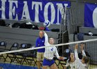 VB vs Springfield  Wheaton Women’s Volleyball vs Springfield College. - Photo by Keith Nordstrom