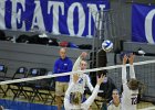 VB vs Springfield  Wheaton Women’s Volleyball vs Springfield College. - Photo by Keith Nordstrom