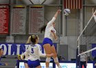 VB vs Springfield  Wheaton Women’s Volleyball vs Springfield College. - Photo by Keith Nordstrom