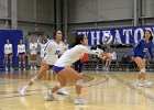 VB vs Springfield  Wheaton Women’s Volleyball vs Springfield College. - Photo by Keith Nordstrom