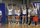 VB vs Springfield  Wheaton Women’s Volleyball vs Springfield College. - Photo by Keith Nordstrom