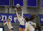VB vs Springfield  Wheaton Women’s Volleyball vs Springfield College. - Photo by Keith Nordstrom
