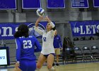VB vs Springfield  Wheaton Women’s Volleyball vs Springfield College. - Photo by Keith Nordstrom