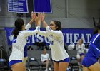 VB vs Springfield  Wheaton Women’s Volleyball vs Springfield College. - Photo by Keith Nordstrom