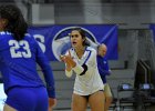 VB vs Springfield  Wheaton Women’s Volleyball vs Springfield College. - Photo by Keith Nordstrom