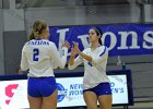 VB vs Springfield  Wheaton Women’s Volleyball vs Springfield College. - Photo by Keith Nordstrom