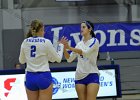 VB vs Springfield  Wheaton Women’s Volleyball vs Springfield College. - Photo by Keith Nordstrom